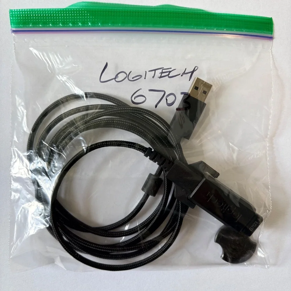 Logitech PARTS Charging Cable and Weight G703 Braided USB Gaming Mouse Accessory